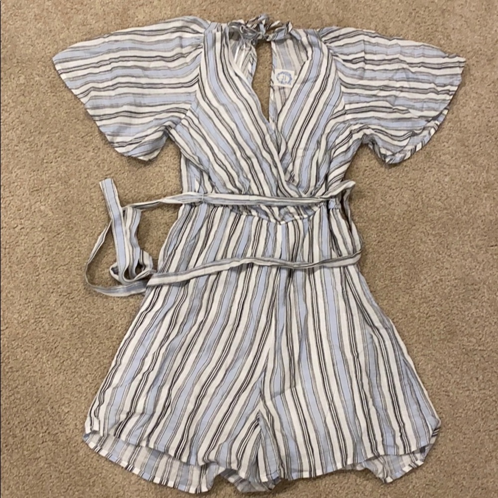 Francesca’s striped Romper